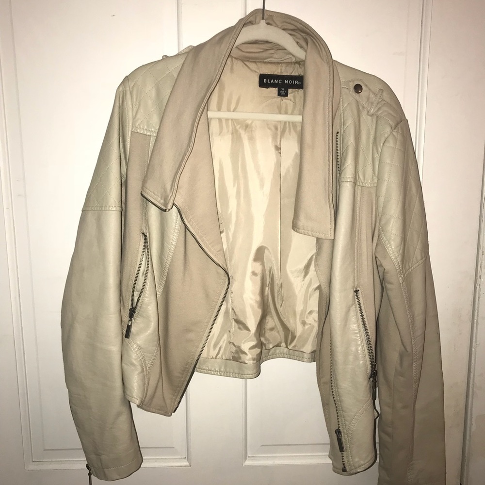 Faux Leather Jacket